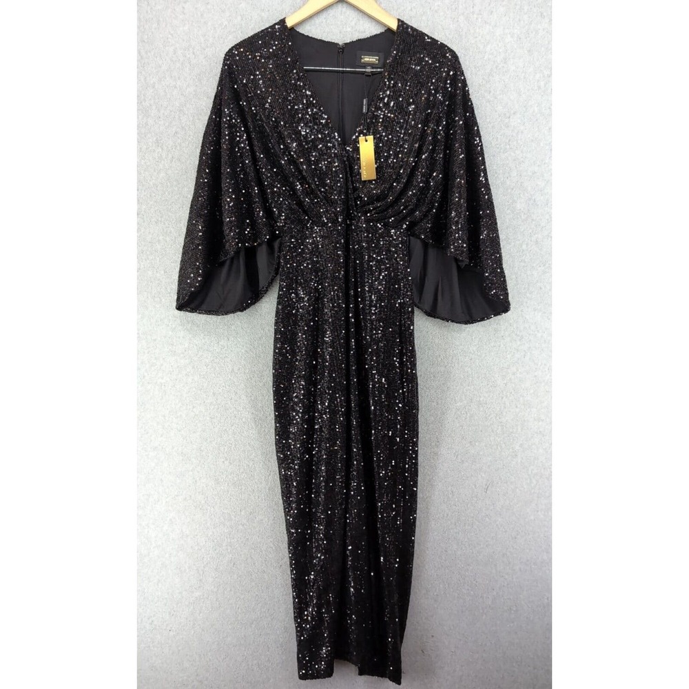 Alexia Admor Black Sequin Dress Size XS, NWT
